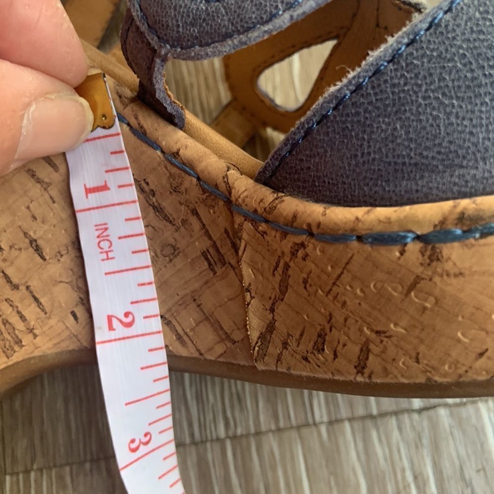 BOC corkscrew wedge sandals size 6 preloved ♥️ - Picture 14 of 15